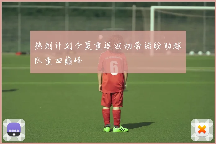 热刺计划今夏重返波切蒂诺盼助球队重回巅峰